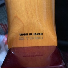 Fender Japanエレキギターの画像