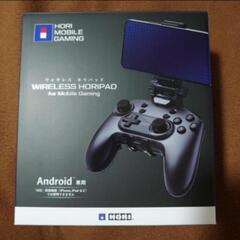 新品　ワイヤレス　コントローラ　ホリパッド【Android専用】ワイヤレスホリパッド for Mobile Gaming【様々なスマホアプリゲームに対応】の画像