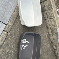 美品　猫用トイレ　2個セット