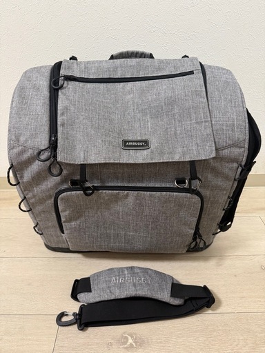 エアバギー　airbuggy 3wayバックパックキャリー ワイド【美品
】