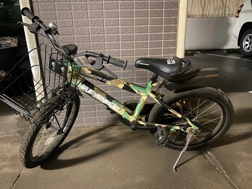 ハマー　18インチ自転車　子供用・サビほとんど無し