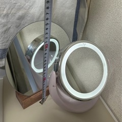 鏡　ミラー　ライト　インテリア　lattice ラティス　ニトリの画像