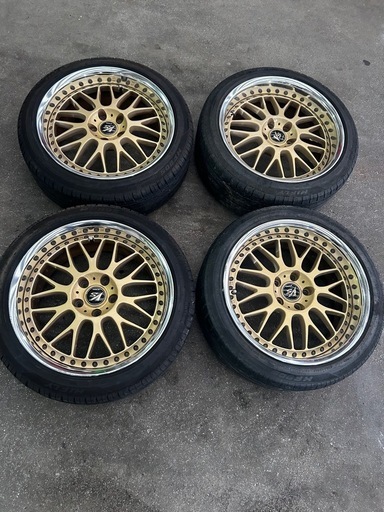 18インチ　ワークVS深リム　４本セット