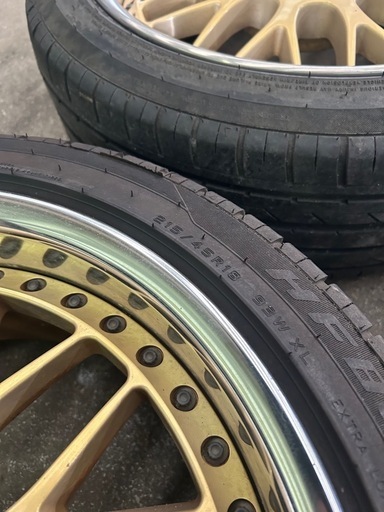 18インチ　ワークVS深リム　４本セット