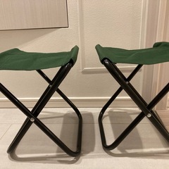 折りたたみ椅子　ミニチェアの画像