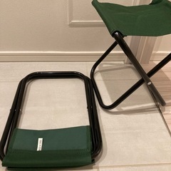 折りたたみ椅子　ミニチェアの画像