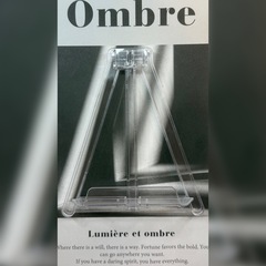 《 新品・未使用 》 ブックスタンド / クリア 