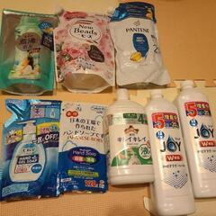 キッチン洗剤　洗たく洗剤　シャンプー　虫除けスプレーセットの画像