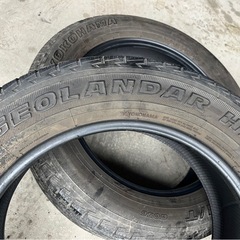 fjクルーザー  純正タイヤ　245/60r20の画像