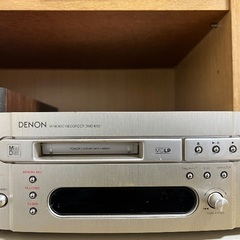 DENON DMR-MD3 & ONKYO FR-V5 コンポの画像