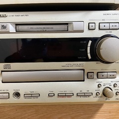 DENON DMR-MD3 & ONKYO FR-V5 コンポの画像