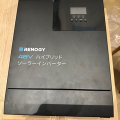 【GW期間中特別値下げ】RENOGY製　ハイブリッドインバーター...