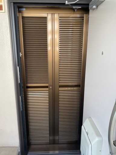 【最終値下げ5000円引きの8980円】！早い者勝ち！まだまだ使えます！配送可！ルーバー網戸180×80