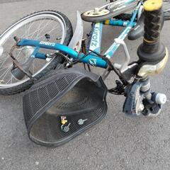 子供用自転車　タイヤ交換必要の画像