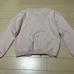 GLOBAL WORK  カーディガン　ピンク　ハートの画像