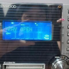 KENWOOD　2005年製　輝かしい時代の遺産　CDMDコンポの画像