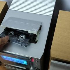 KENWOOD　2005年製　輝かしい時代の遺産　CDMDコンポの画像