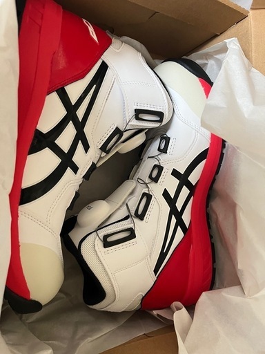 新品　アシックス安全靴　26.0 ダイヤル式