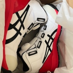 新品　アシックス安全靴　26.0 ダイヤル式