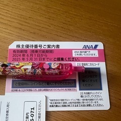 ANA 株主優待　1枚
