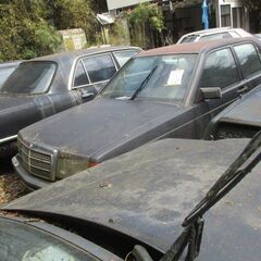 M　べンツ190E-23-16Vコスワース車両部品取り販売
