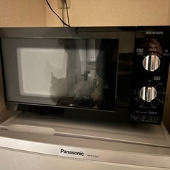 アイリスオーヤマ 電子レンジ ブラック