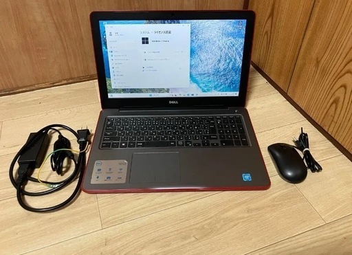 初心者 美品 DELL Inspiron 15 5000 SSD搭載 Win11 DVDドライブ 純正マウス＆ACアダプター付