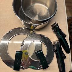 ティファール　T-fal 手鍋セット　2サイズ
