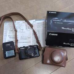 値下げ　canon g7x mark2　2回使用　デジタルカメラ