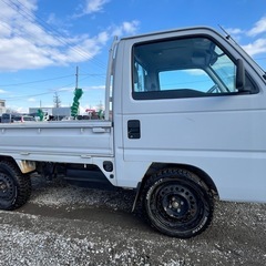 アクティトラック❗️8.5万キロ❗️SDX❗️V-HA4改❗️4WD❗️MT❗️マッドタイヤ❗️の画像