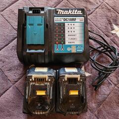 𝒎𝒂𝒌𝒊𝒕𝒂 充電器 バッテリーの画像