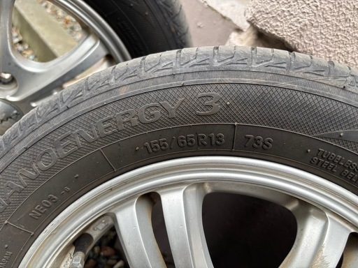 軽自動車用ホイール付き夏タイヤ