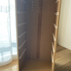 ニトリ　カラーボックス　引き出し付きの画像