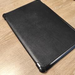 🔴 スタンド機能付き 開閉式三つ折薄型スタンドケース PUレザー 2021 モデルFire HD10 カバー　 - ブラックの画像