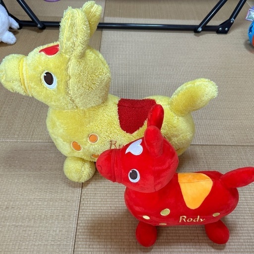 RODY ぬいぐるみ 赤 黄 (kono) 阪南のおもちゃ《ぬいぐるみ》の
