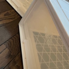   衣装ケース、収納ケース、2個 差し上げますの画像