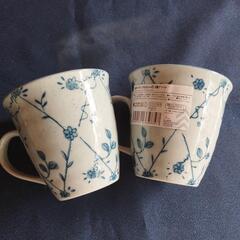 ダイソー小さめコーヒーカップ２個まとめての画像