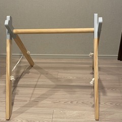 ベビージム　吊り下げ　木製　おもちゃ　ガラガラ　の画像