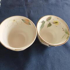 綺麗な柄の、ちょっと大きめ湯呑み、４つまとめて。の画像