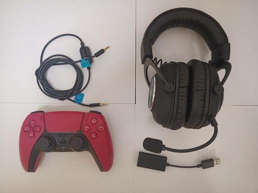 PS5 デュアルセンス コントローラー/ロジクール ヘッドセット PS5 デュアルセンス コントローラー/ロジクール ヘッドセット