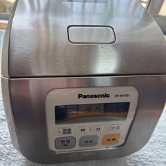 【引き取り限定】Panasonic 炊飯器 SR-MY051の画像