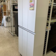 下駄箱　ホワイト　2段