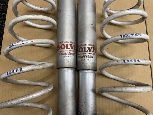 JB23ジムニー用3インチリフトアップ中古サス・ショックセットタニグチ