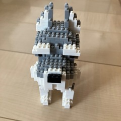 シュナウザーのブロックの画像