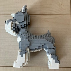 シュナウザーのブロックの画像