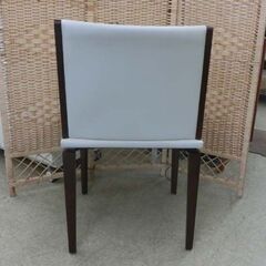 ①AD CORE ダイニングチェア 白 合皮 椅子 レストラン 喫茶店 エーディーコア 札幌 西野店の画像