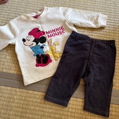美品！記名なし！80センチ女の子服の画像