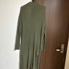 未使用　ロングカーディガン　Mの画像