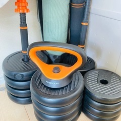 筋トレダンベル、バーベルセット30kg