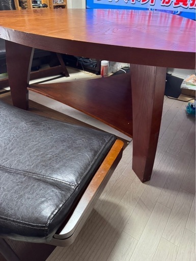 高級三角ダイニングテーブルセット